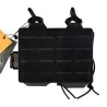 Pouch doble portacargador M4 Conquer corte láser negro resistente y táctico