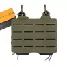 Pouch doble portacargador M4 Conquer corte láser Ranger Green resistente y táctico