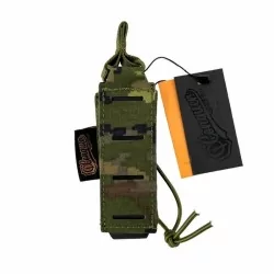 Pouch portacargador pistola Conquer corte láser camuflaje boscoso resistente táctico