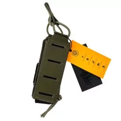 Pouch portacargador pistola Conquer corte láser camuflaje Ranger Green resistente y táctico