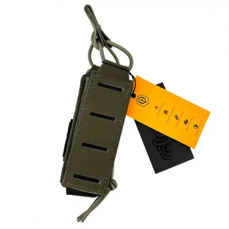 Pouch portacargador pistola Conquer corte láser camuflaje Ranger Green resistente y táctico