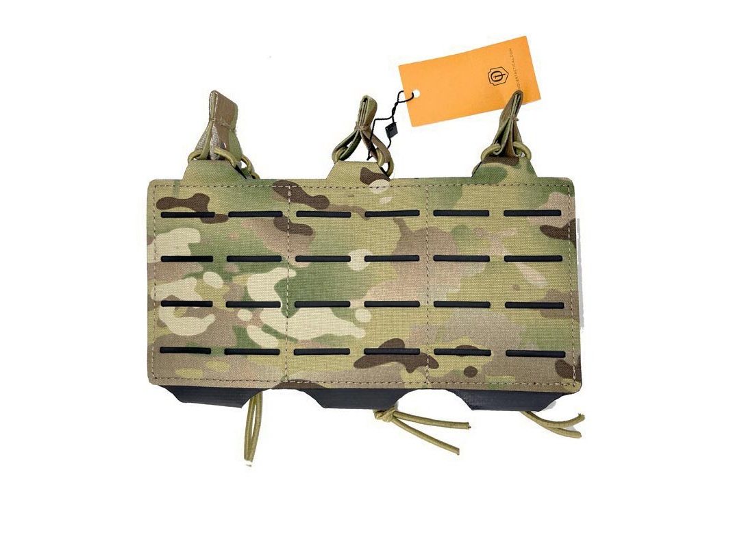 Pouch Portacargador Triple M4 Conquer Corte Láser Multicam