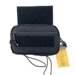 Pouch abdominal DDU Conquer MK3 corte láser negro resistente y táctico