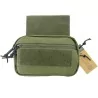 Pouch abdominal DDU Conquer MK3 corte láser camuflaje OD resistente y táctico