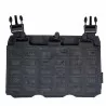 Front Panel Corso Dagger M4/AK camuflaje negro resistente y funcional táctico