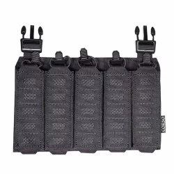 Front Panel Corso Dagger MP5/MP7 camuflaje negro resistente y funcional táctico