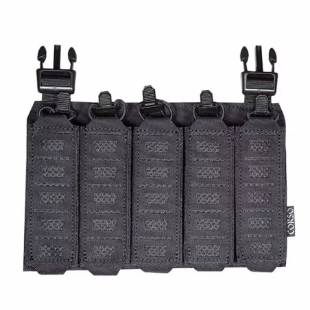Front Panel Corso Dagger MP5/MP7 camuflaje negro resistente y funcional táctico