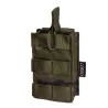 Pouch Corso cargador M4 simple MOLLE pixelado boscoso con camuflaje táctico