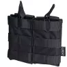 Pouch Corso cargador G36 doble molle negro con diseño táctico resistente