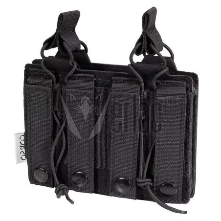 POUCH DOBLE CARGADOR M4 NEGRO · VSGun