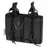 POUCH DOBLE CARGADOR M4 NEGRO · VSGun