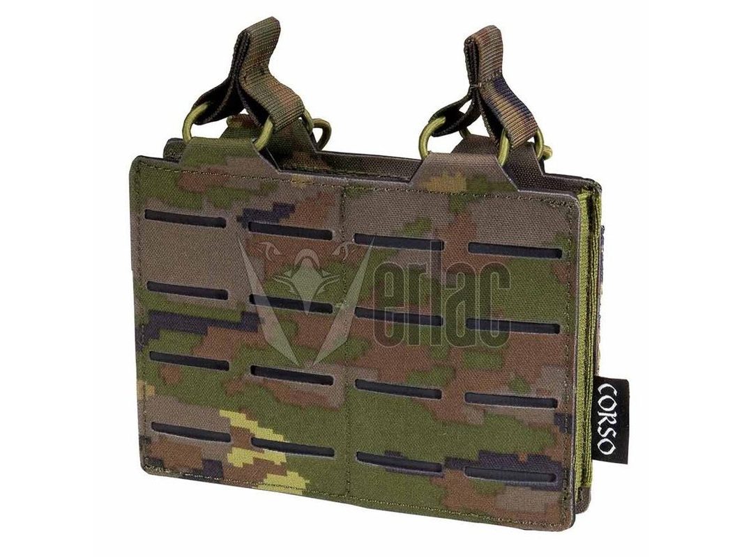 Pouch Corso Cargador M4 Doble Dagger Mk1 Láser Pixelado Boscoso