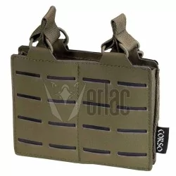 pouch doble cargador M4 ranger green con corte láser y sistema molle