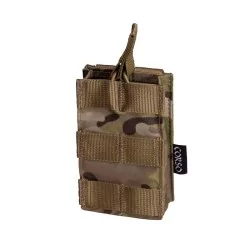 pouch simple cargador M4 multicam con sistema molle y diseño compacto