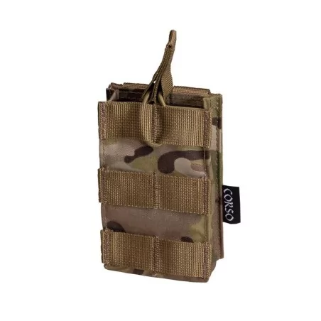 pouch simple cargador M4 multicam con sistema molle y diseño compacto