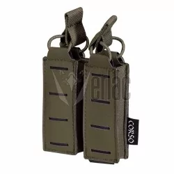 pouch doble cargador pistola ranger green con diseño láser y sistema molle