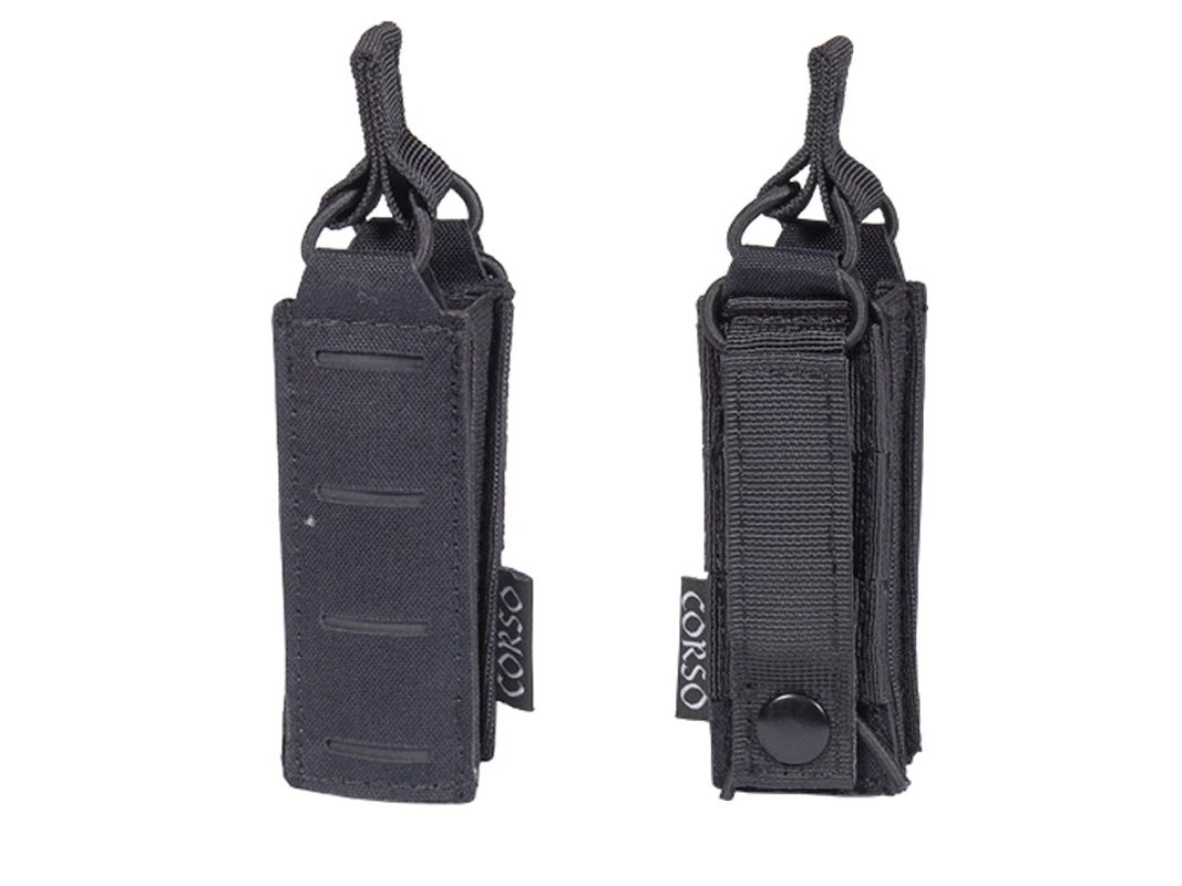 Pouch Corso Cargador Pistola Simple Dagger Mk1 Laser Negro