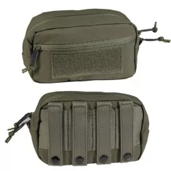 pouch dagger utility mk1 verde con sistema molle y diseño táctico resistente