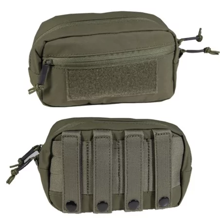 pouch dagger utility mk1 verde con sistema molle y diseño táctico resistente