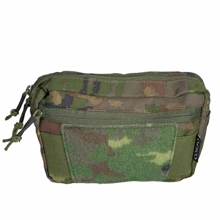 pouch dagger utility mk5 pixelado boscoso con diseño ergonómico y sistema molle reforzado