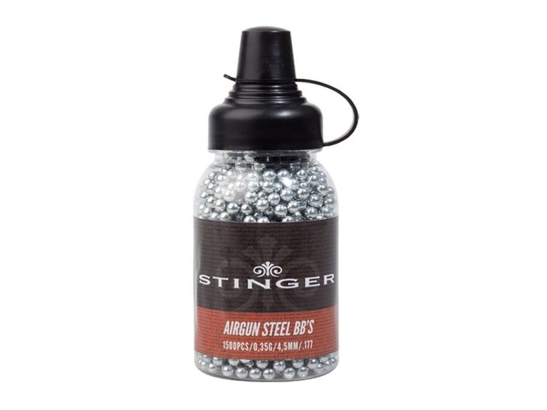 BOTE DE 1500 BBS DE ACERO MEDIDA 4.5MM DE LA MARCA STINGER