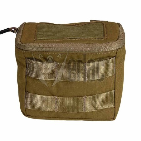 pouch dagger utility mk4 corso coyote con sistema molle reforzado y diseño ergonómico
