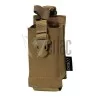 pouch walkie dagger molle corso coyote con diseño resistente y sistema molle firme
