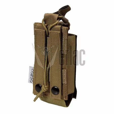 【POUCH WALKIE DAGGER MOLLE CORSO COYOTE】· VSGun