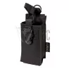 Pouch walkie dagger MOLLE Corso negro para radios tácticos resistente y seguro