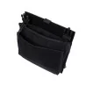 Front panel Delta Tactics Force MK1 negro para chalecos tácticos