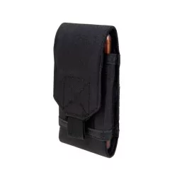Funda de móvil acolchada negra Delta Tactics resistente y táctica