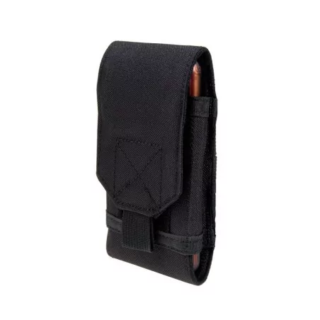 Funda de móvil acolchada negra Delta Tactics resistente y táctica