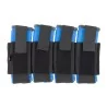 Pouch cuádruple M4 negro Delta Tactics Speedsoft resistente y ligero