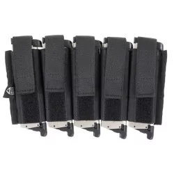 Pouch X5 pistola negro Delta Tactics Speedsoft resistente y ligero