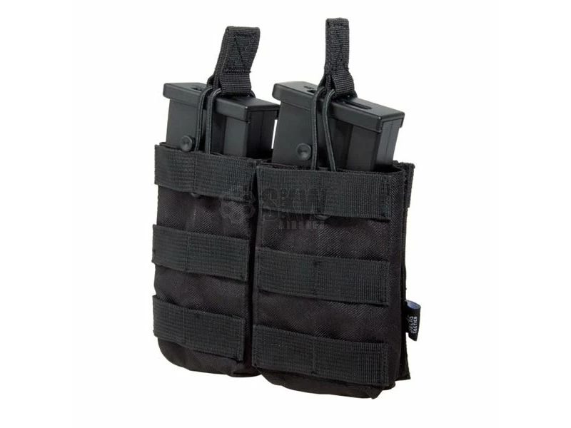 Pouch AK,G36,SR25 Molle Doble Delta Tactics - Negro
