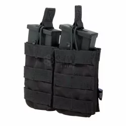 Pouch modular doble negro Delta Tactics para AK, G36 y SR25
