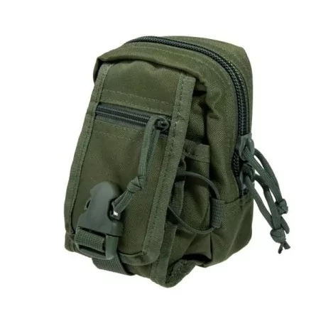 Pouch OD con cremallera Delta Tactics compatible con sistema molle