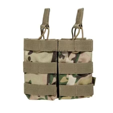 Pouch doble Multicam para M4 Delta Tactics compatible con sistema molle