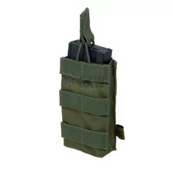 Pouch modular simple verde OD para M4 Delta Tactics compatible con sistema molle