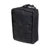 Pouch médico negro Delta Tactics compacto y resistente para emergencias