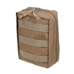 Pouch médico tan Delta Tactics compacto y resistente para emergencias