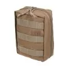 Pouch médico tan Delta Tactics compacto y resistente para emergencias
