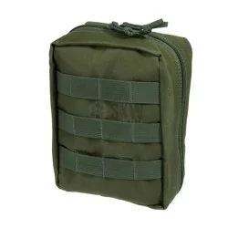 Pouch médico verde Delta Tactics compacto y resistente para emergencias
