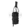 pistol fast mag pouch negro Invader Gear con ajuste rápido y seguro