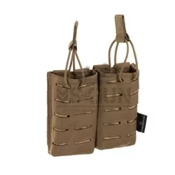 pouch doble molle M4 corte láser GEN2 tan Invader Gear resistente