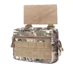 Pouch TS Multicam con panel porta accesorio táctico modular