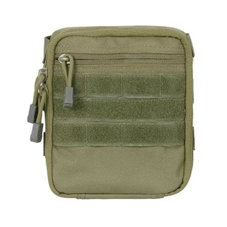 Pouch multiusos verde OD 8Fields con sistema MOLLE para airsoft