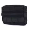 Pouch porta accesorios deluxe negro ideal para organización táctica en airsoft