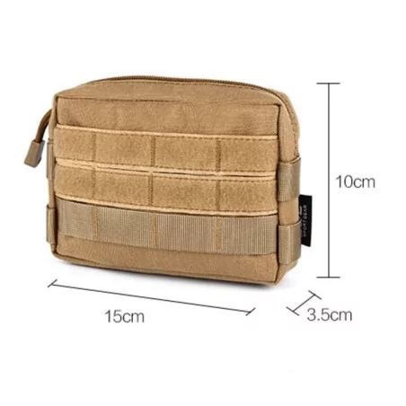 POUCH ACCESORIOS DELUXE TAN 🔝 FUNCIONALIDAD TÁCTICA TOTAL · VSGun