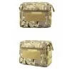 Pouch porta accesorios multiusos multicam con diseño táctico y camuflaje para airsoft